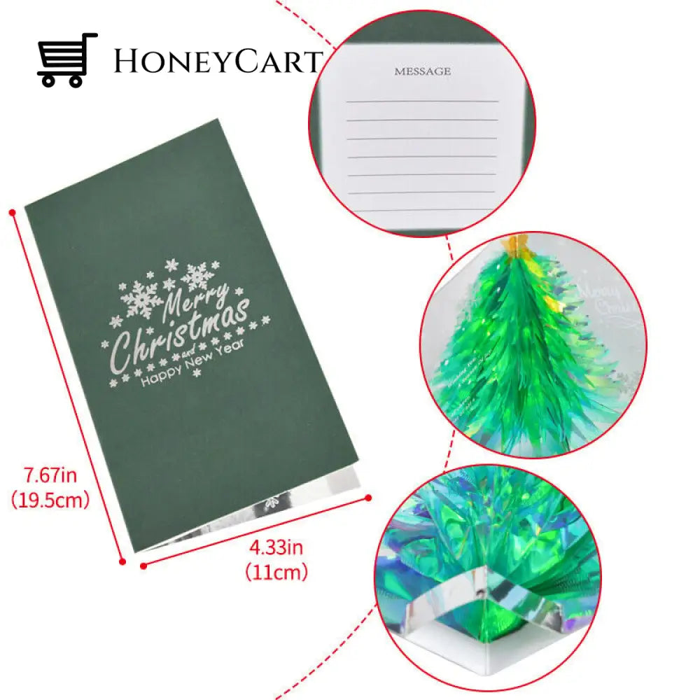 Big Sale 49% Offchristmas Tree 3D Pop-Up Card Beauty& Health