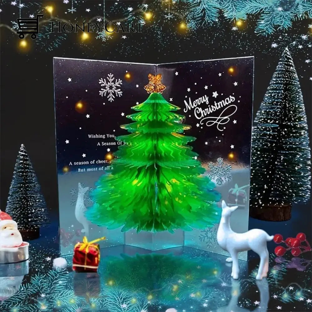 Big Sale 49% Offchristmas Tree 3D Pop-Up Card Beauty& Health