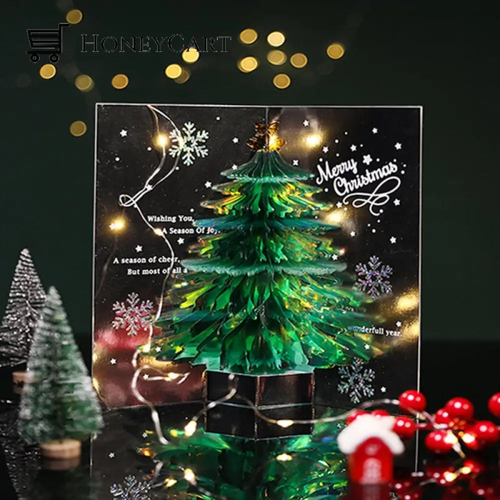 Big Sale 49% Offchristmas Tree 3D Pop-Up Card Green Beauty& Health