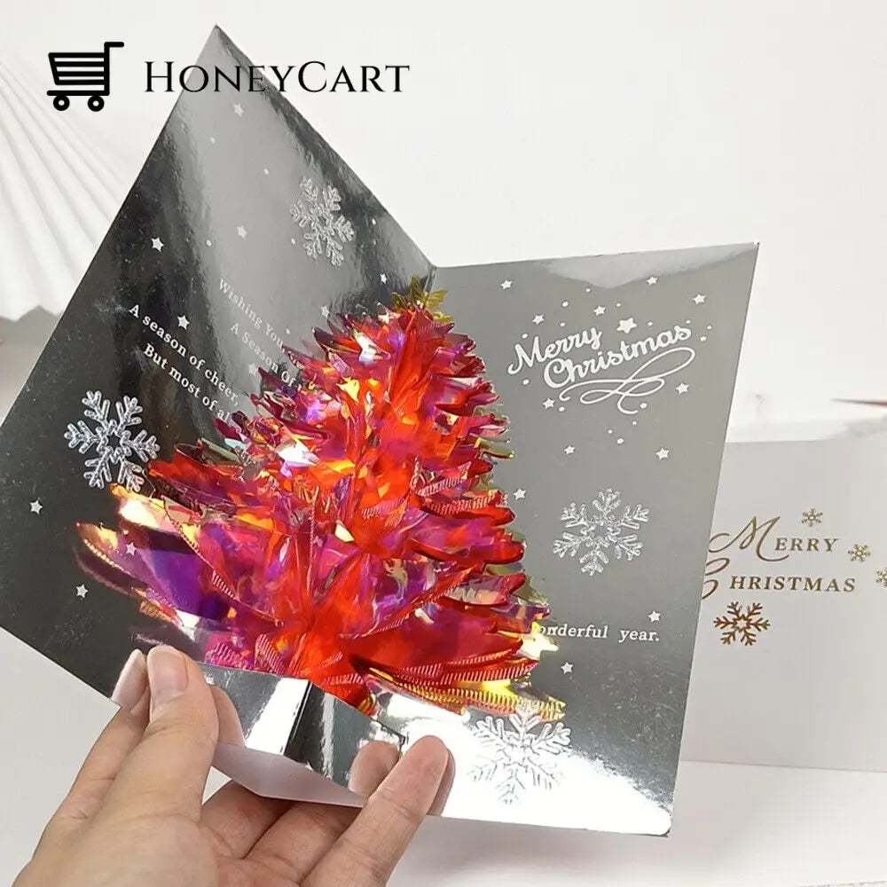 Big Sale 49% Offchristmas Tree 3D Pop-Up Card Red Beauty& Health
