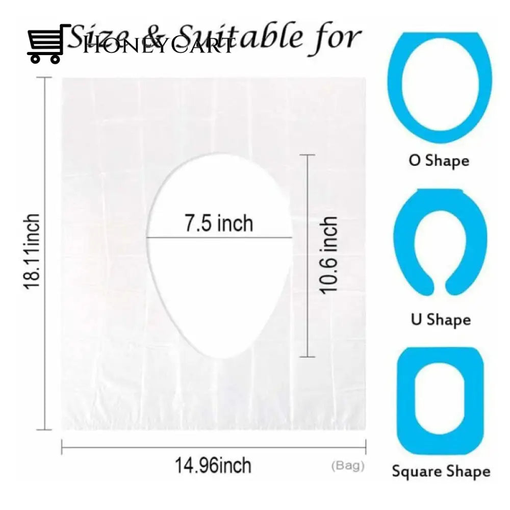 Biodegradable Disposable Plastic Toilet Seat Cover Houseware