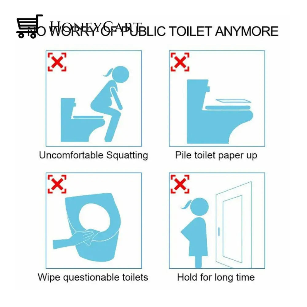 Biodegradable Disposable Plastic Toilet Seat Cover Houseware