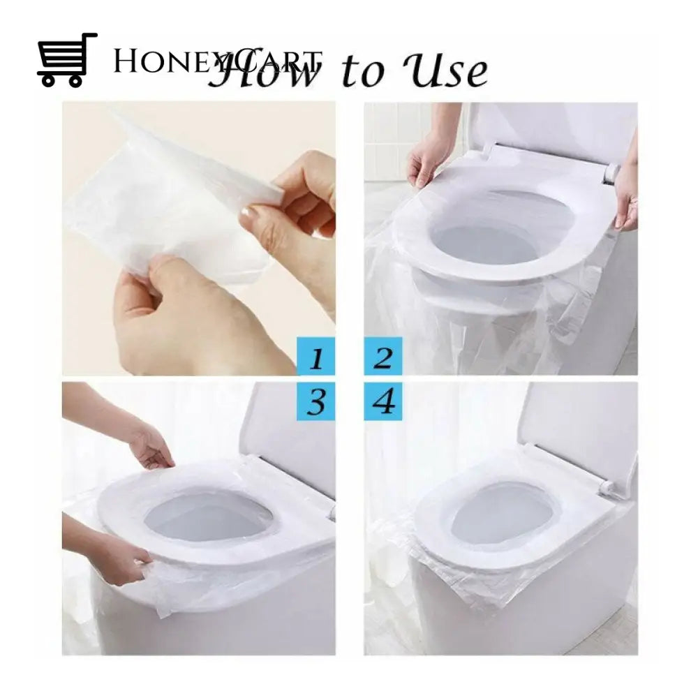 Biodegradable Disposable Plastic Toilet Seat Cover Houseware