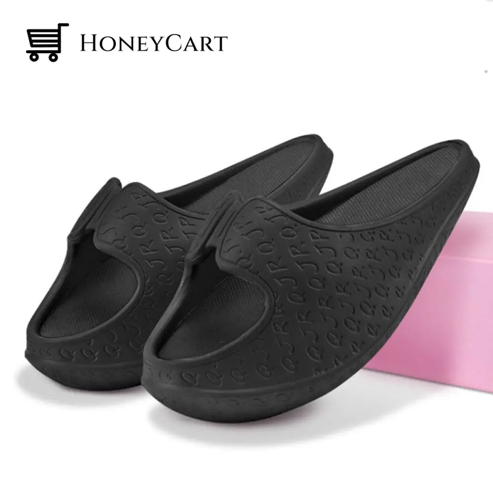 Body Building Fitness Slippers Black / M (Suitable Eu38-40) Shoes