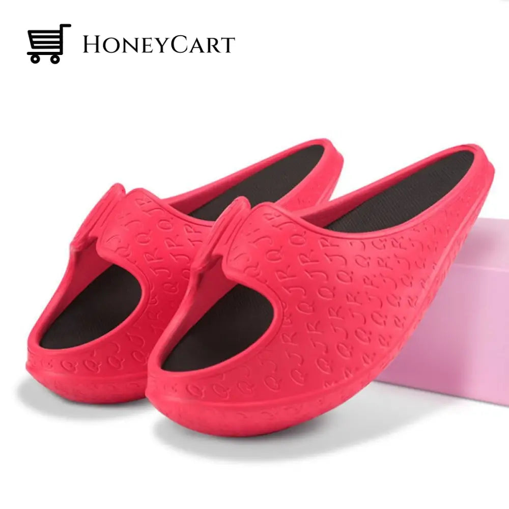 Body Building Fitness Slippers Red / M (Suitable Eu38-40) Shoes