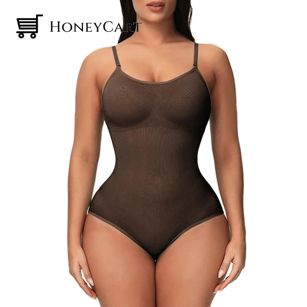 Bodysuit Shapewear Brown / S