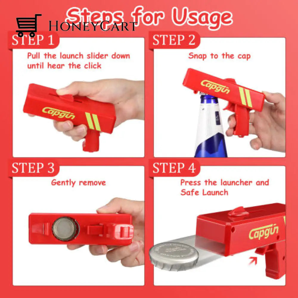 Bottle Opener Funny Launcher Shooter 2Pcs Kitchen & Dining