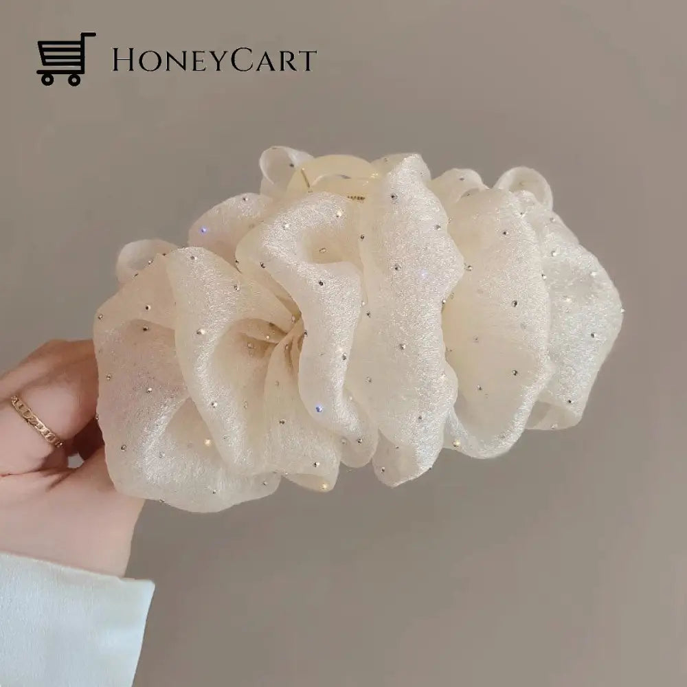Bow Bubble Clips White / 3 Pcs