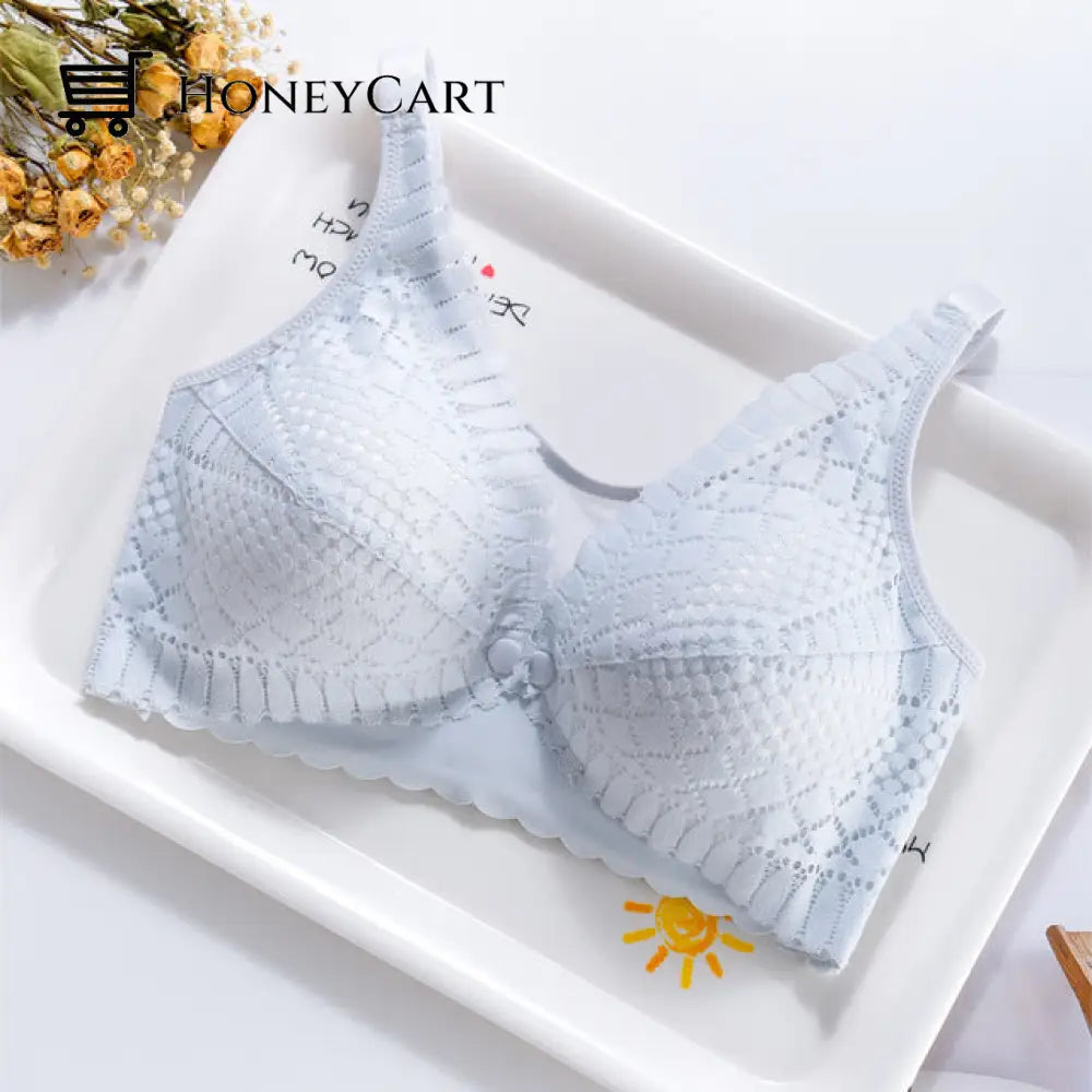 Breastfeeding Bras Maternity Nursing Bra For Feeding 668 Bule / One Size 34