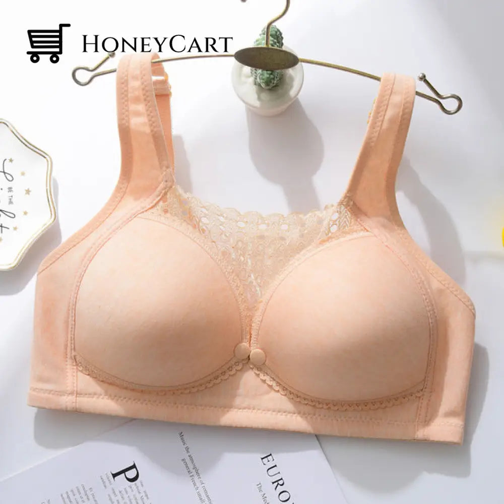 Breastfeeding Bras Maternity Nursing Bra For Feeding 688 Skin / One Size 34