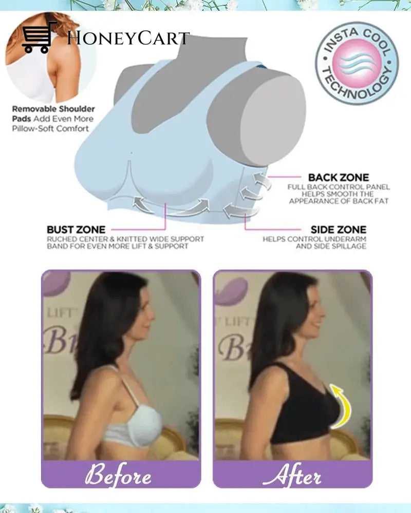 Breathable Comfort Air Bra