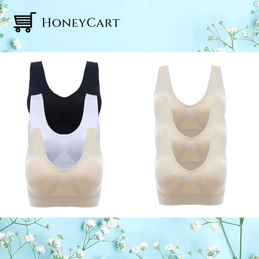 Breathable Comfort Air Bra