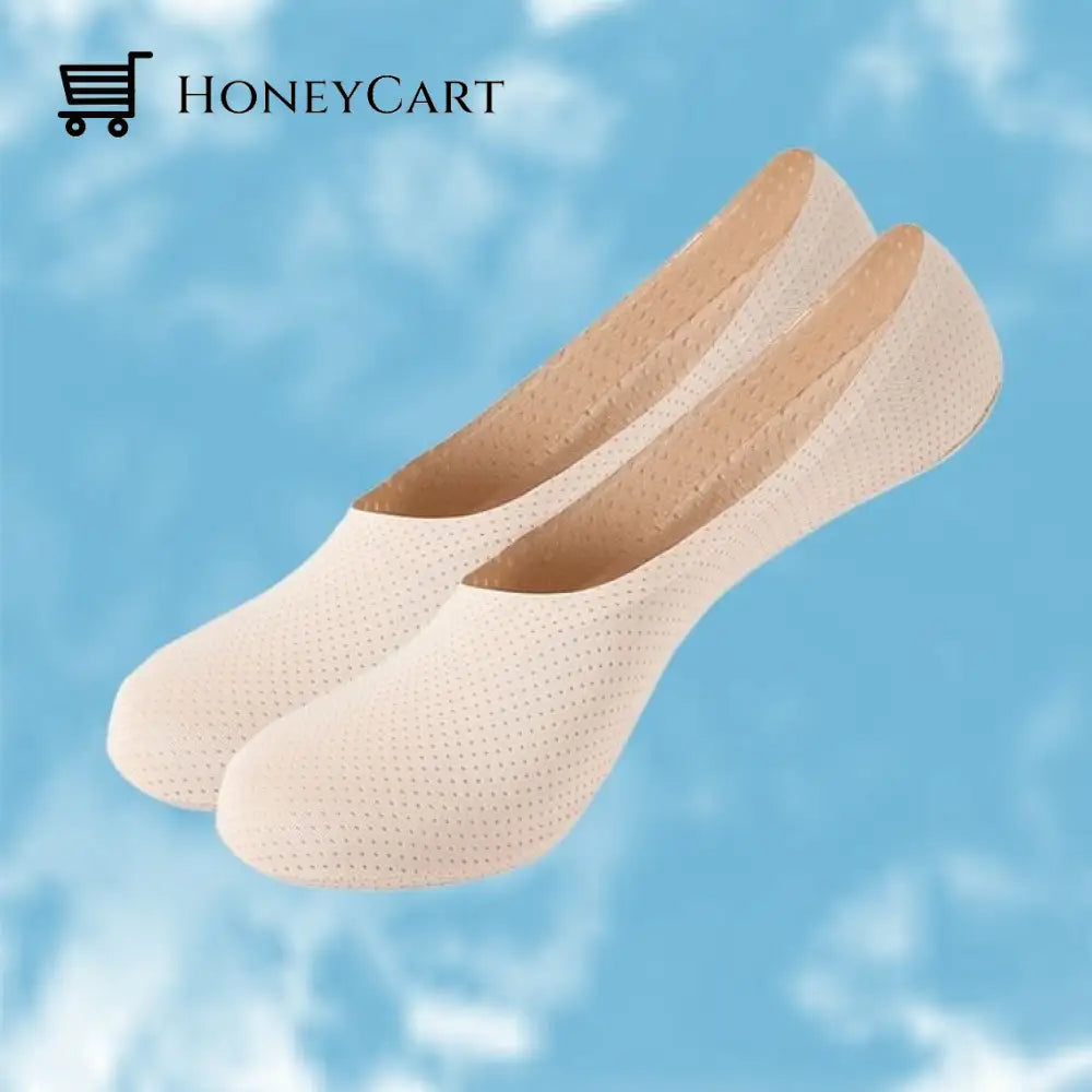 Breathable Ice Silk Socks - No Show Low Cut For Mens And Womens Skin