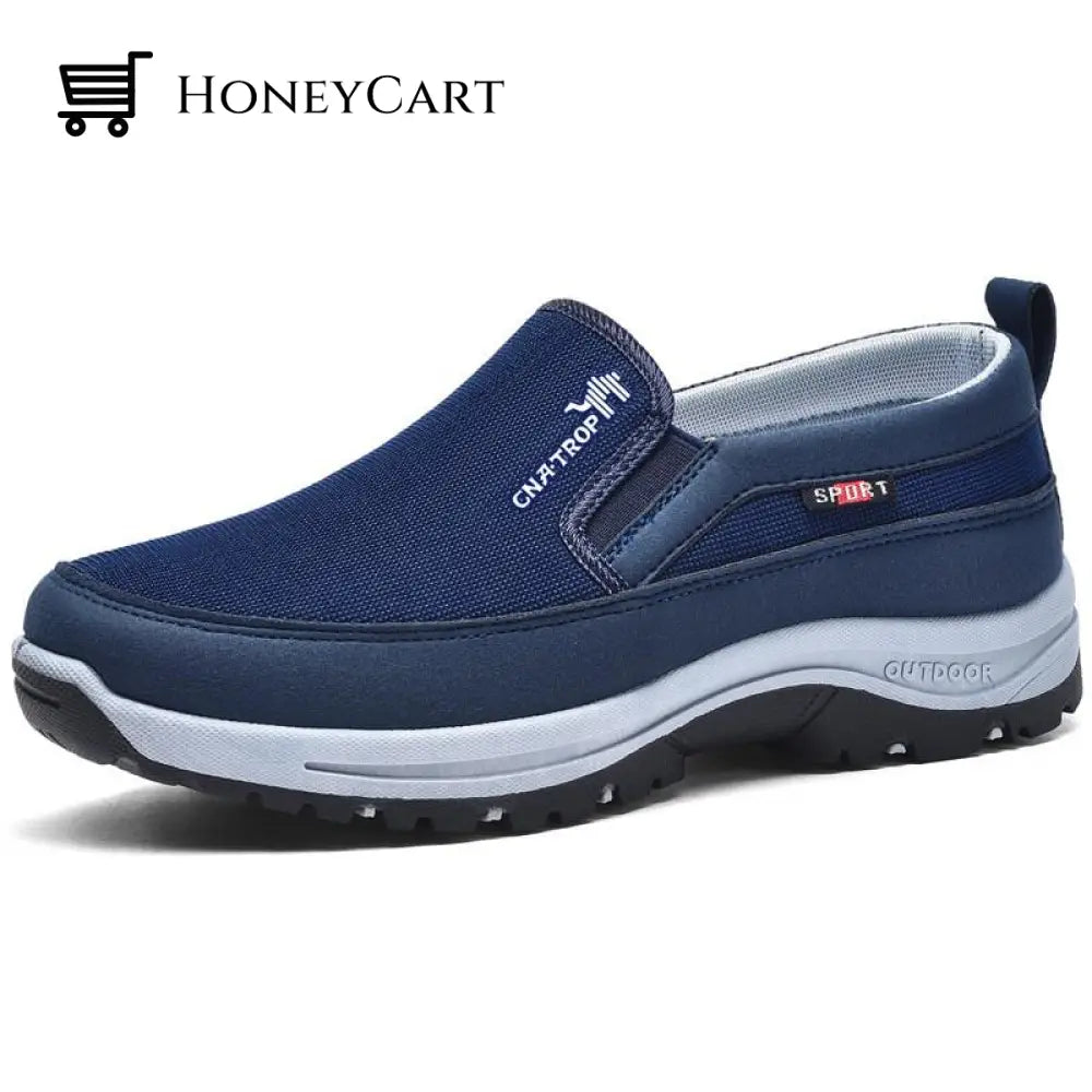 Breathable Orthopedic Travel Plimsolls Blue / 5