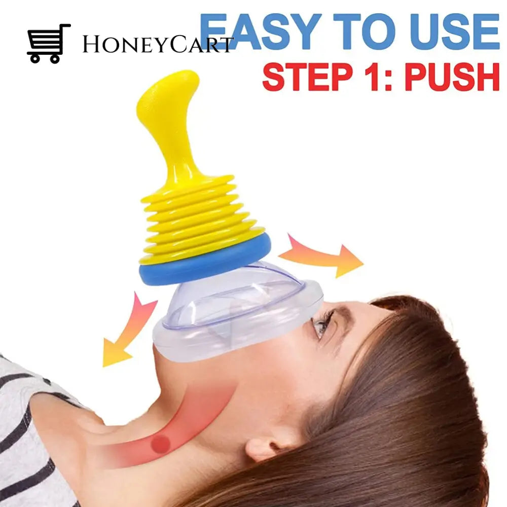 Breathing Trainer Life-Saving Professional Choking Emergency Rescue Mask Device For Adult And