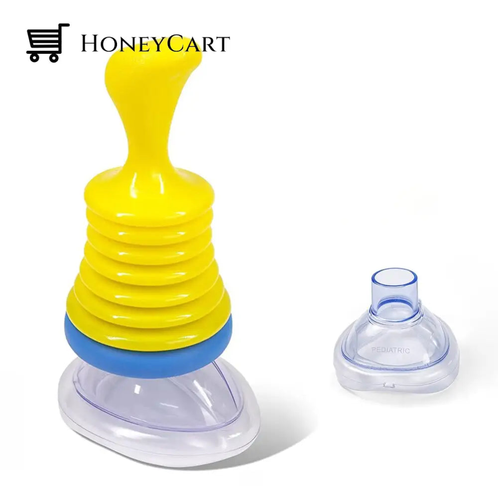 Breathing Trainer Life-Saving Professional Choking Emergency Rescue Mask Device For Adult And
