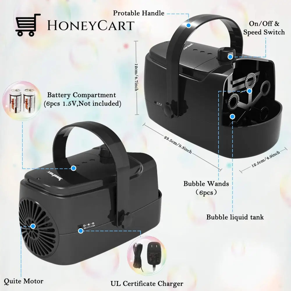 Bubble Machine Durable Automatic Blower