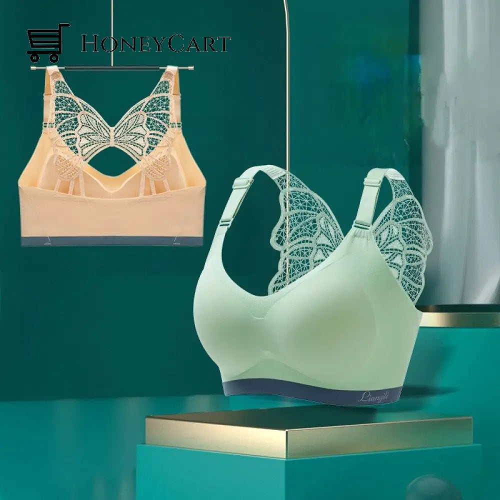 Butterfly Comfy Wirefree Bra Underwear