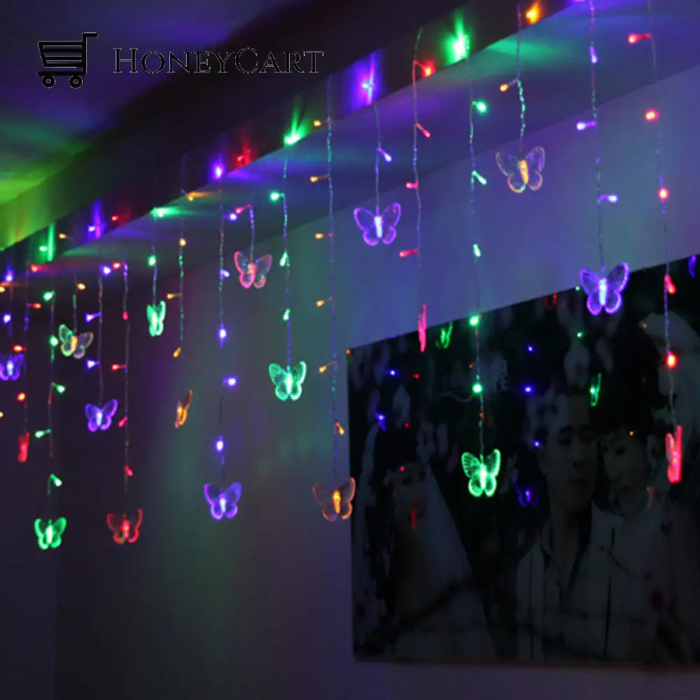 Butterfly Led Curtain Lights Light Bulbs
