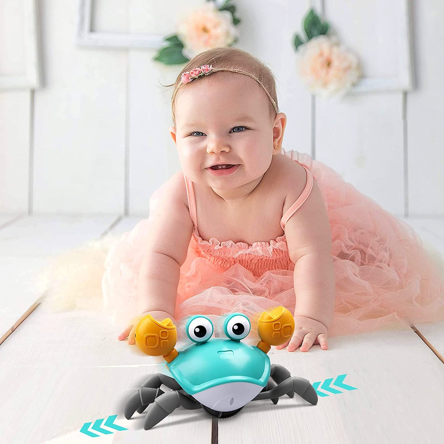 Kidsgarby Crawling Crab Helps with Tummy Time