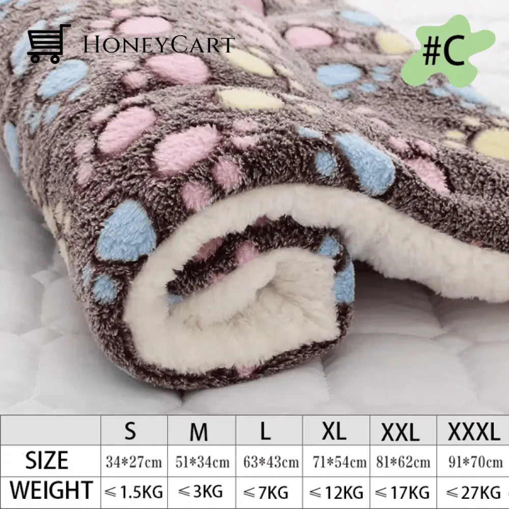 Calming Cat Blanket #C / S