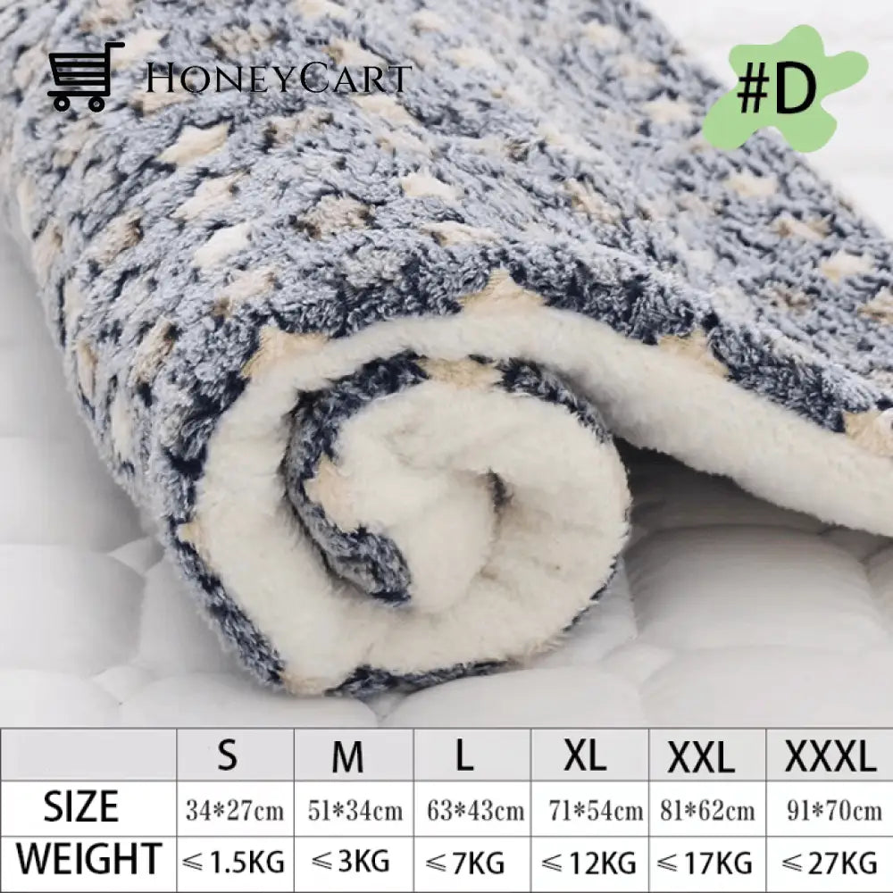 Calming Cat Blanket #D / S