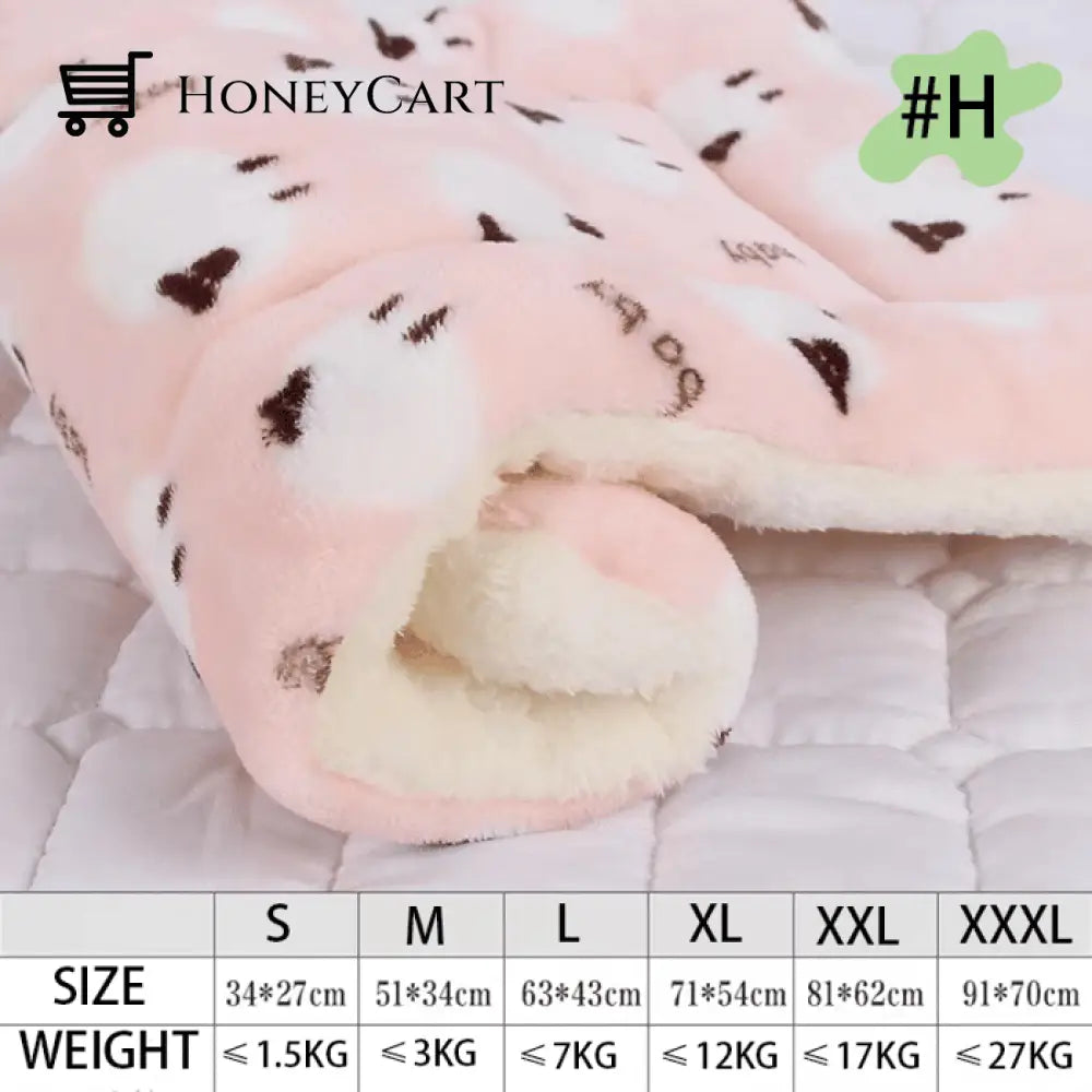 Calming Cat Blanket #H / S
