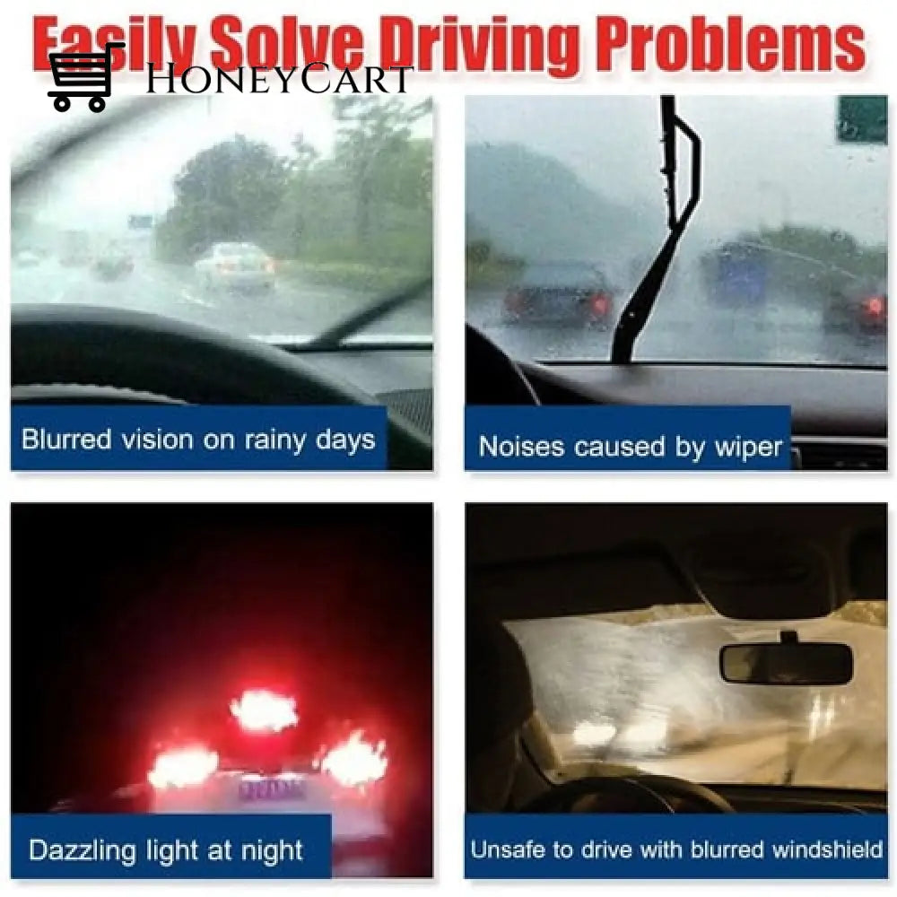 Car Glass Oil Film Cleaner Safety And Long-Term Protection