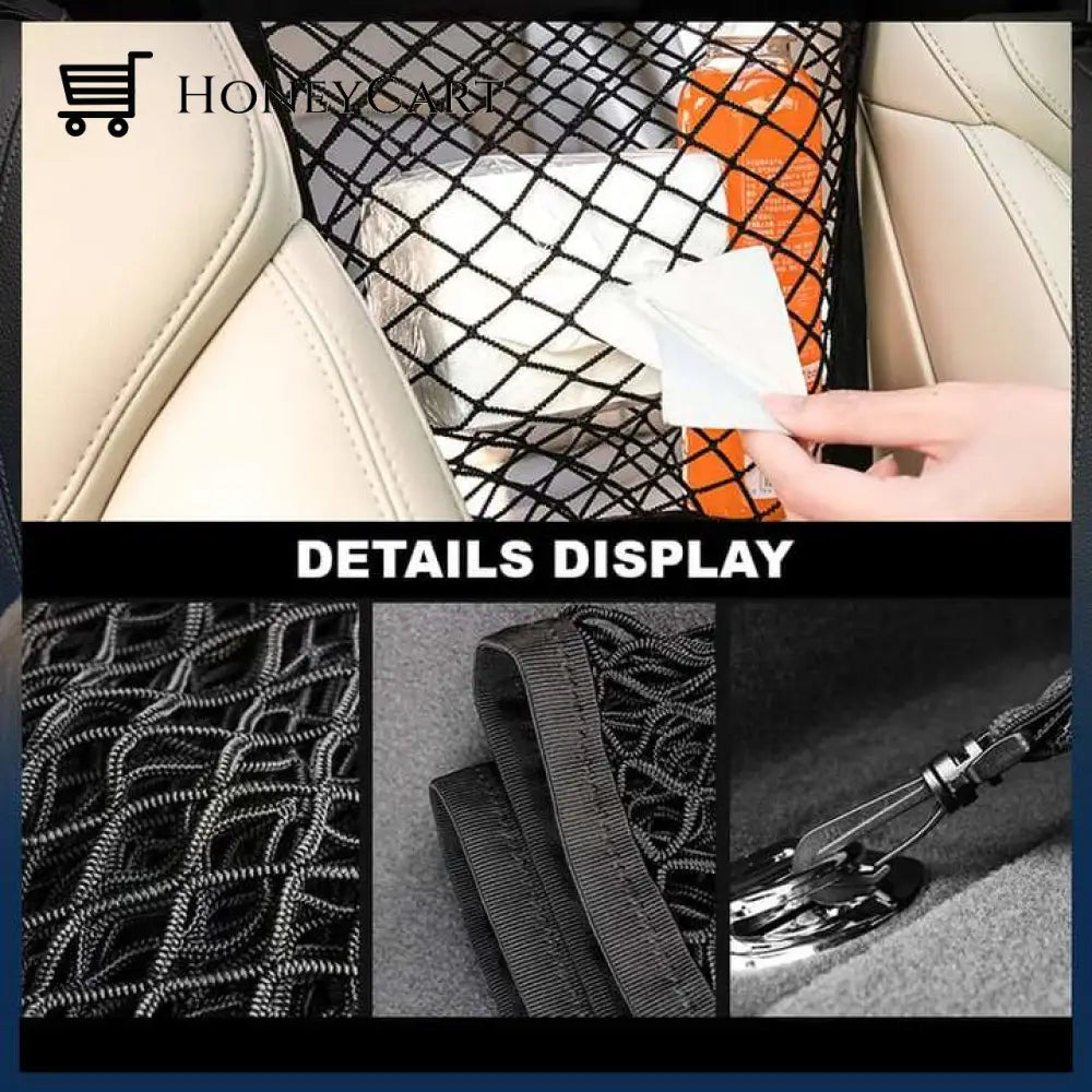 Car Must-Have Universal Elastic Mesh Net Trunk Bag