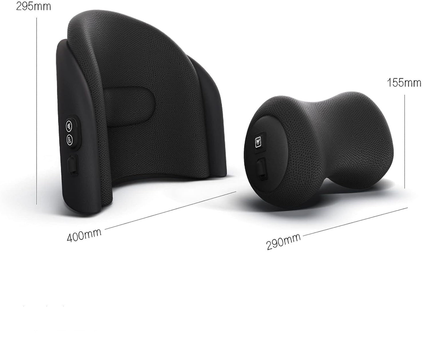 Car Neck and Waist Support Massage Pillow - Ultimate Driving Comfort
