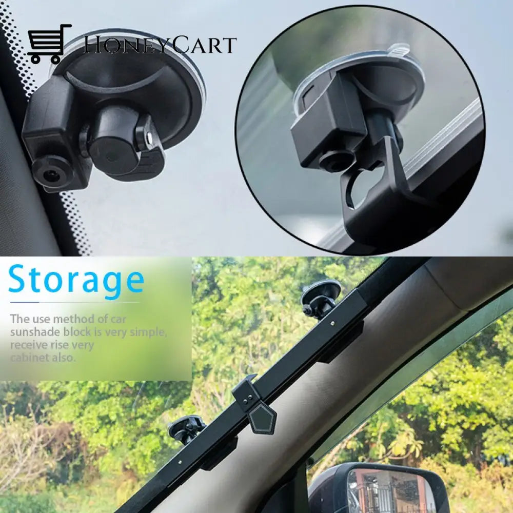 Car Retractable Curtain With Uv Protection