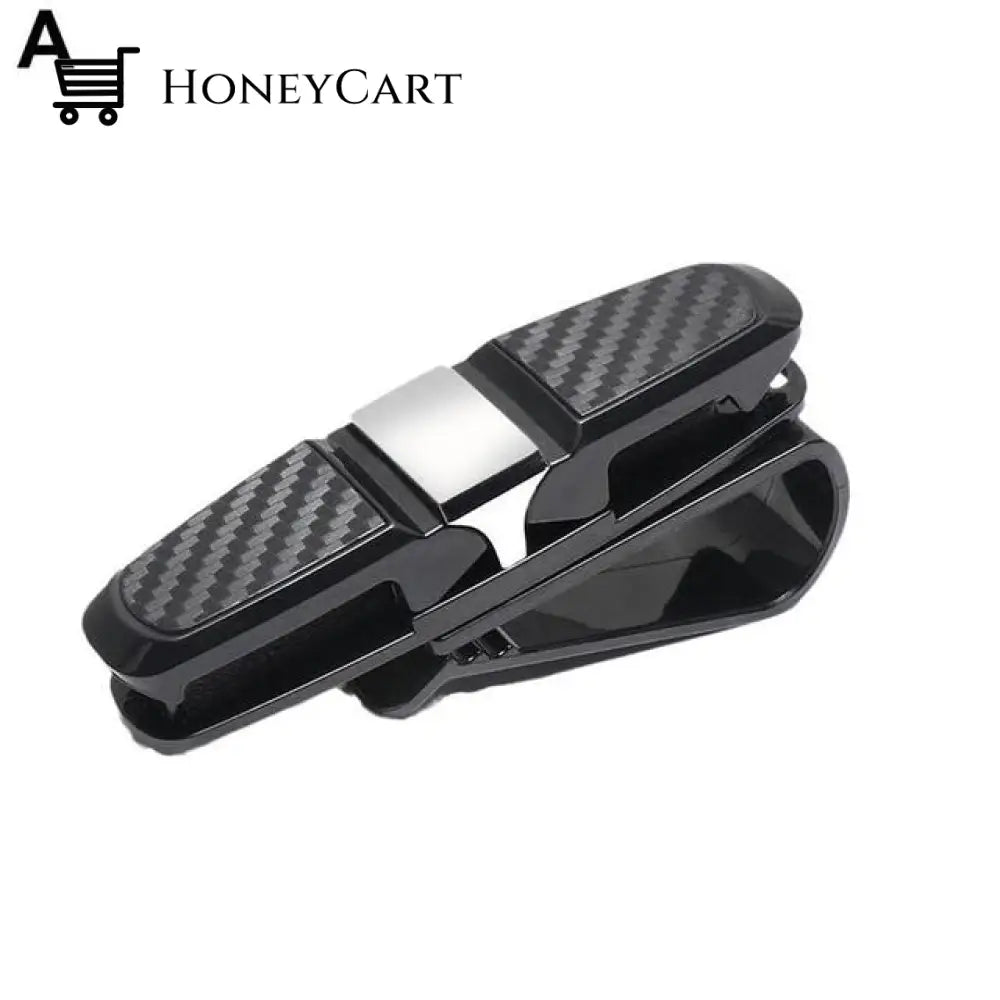 Car Sun Visor Glasses Holder Clip A Vehicle Organizers