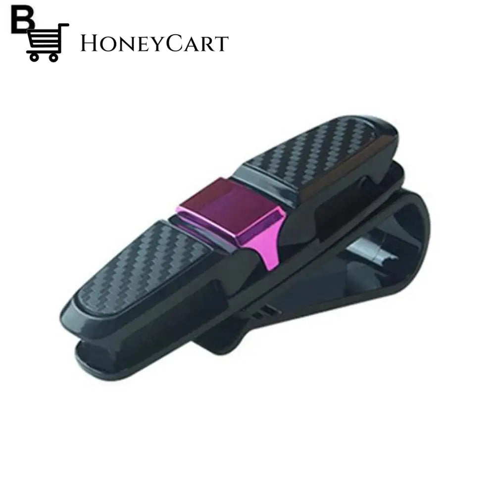 Car Sun Visor Glasses Holder Clip B Vehicle Organizers