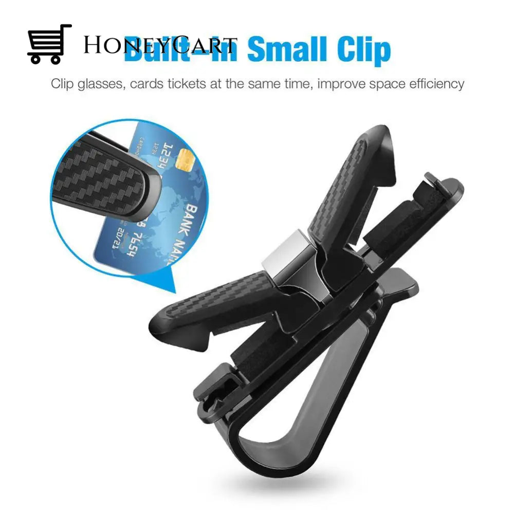 Car Sun Visor Glasses Holder Clip Vehicle Organizers