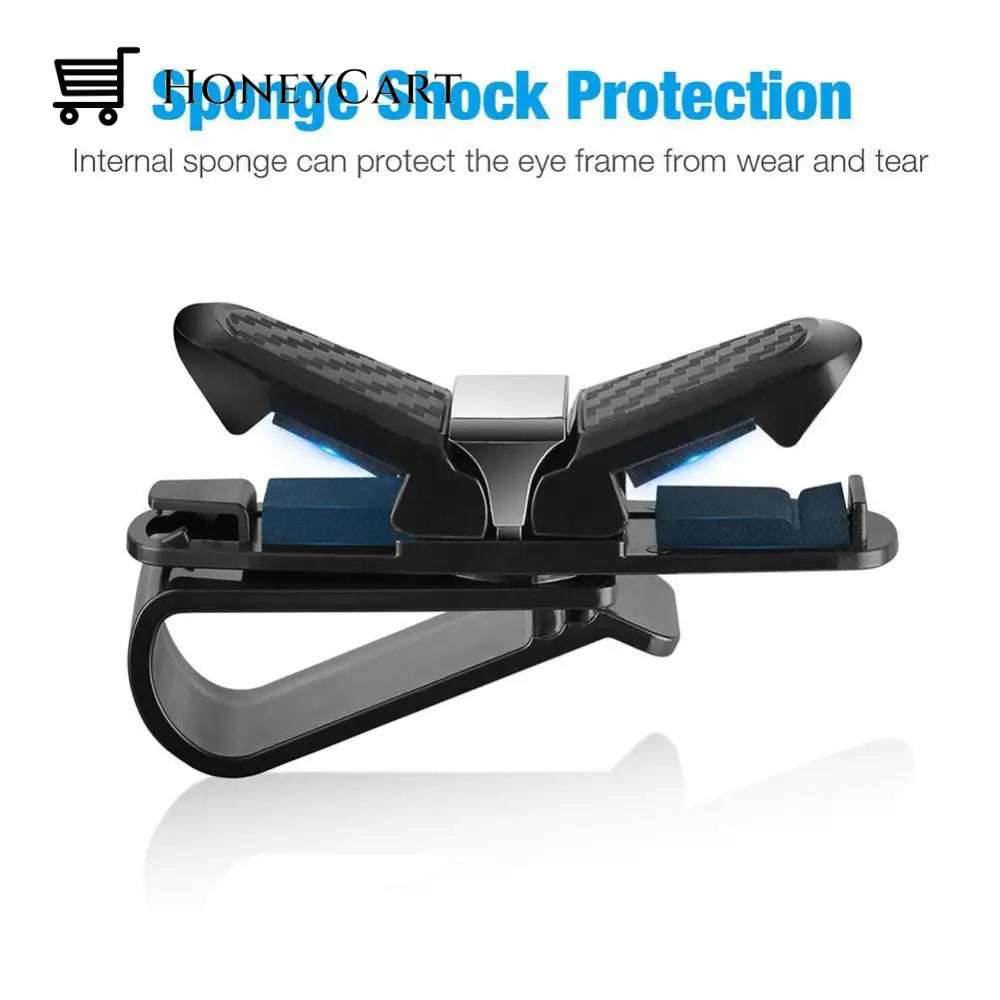 Car Sun Visor Glasses Holder Clip Vehicle Organizers
