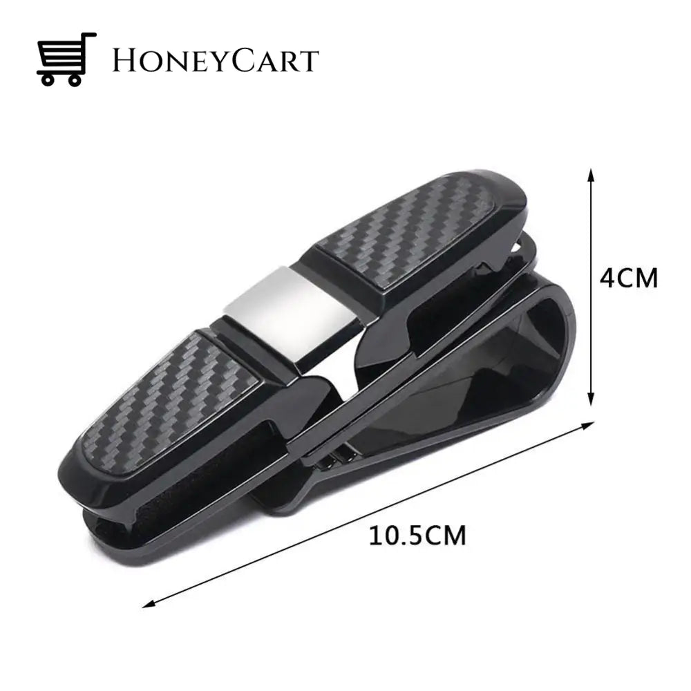 Car Sun Visor Glasses Holder Clip Vehicle Organizers