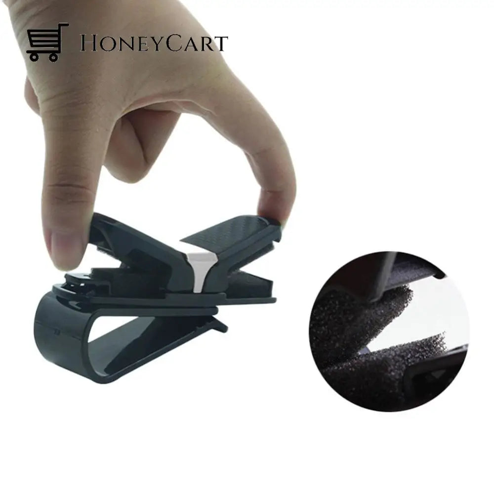 Car Sun Visor Glasses Holder Clip Vehicle Organizers
