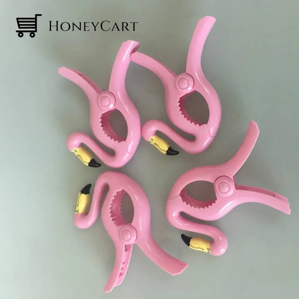 Cartoon Beach Towel Holder Clip Set Towels