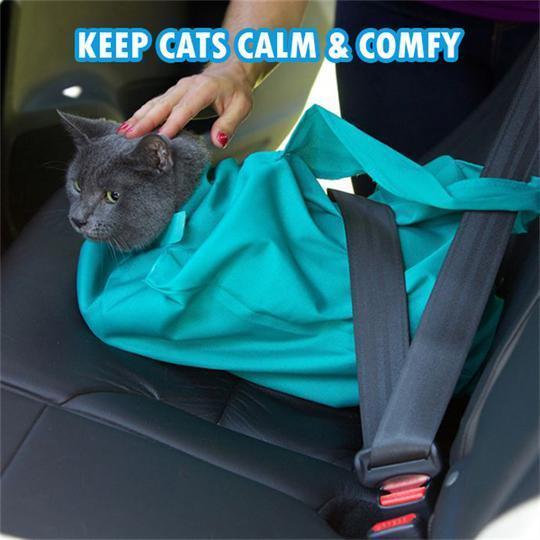 Cat Carrier Pouch - Breathable Travel Sling