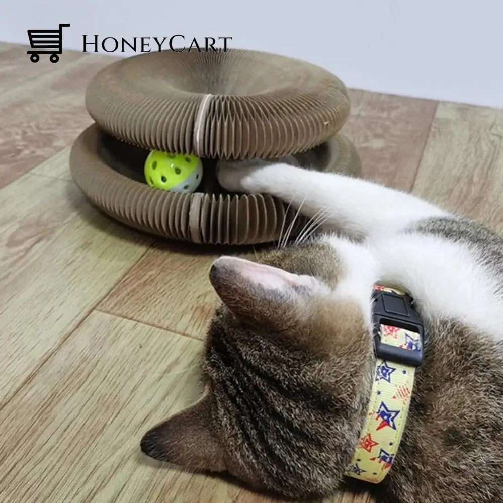 Cat Magic Foldable Scratch Toy Board Toys