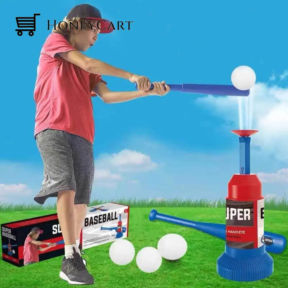 Catapult Baseball Set Classic Style Kids Toys