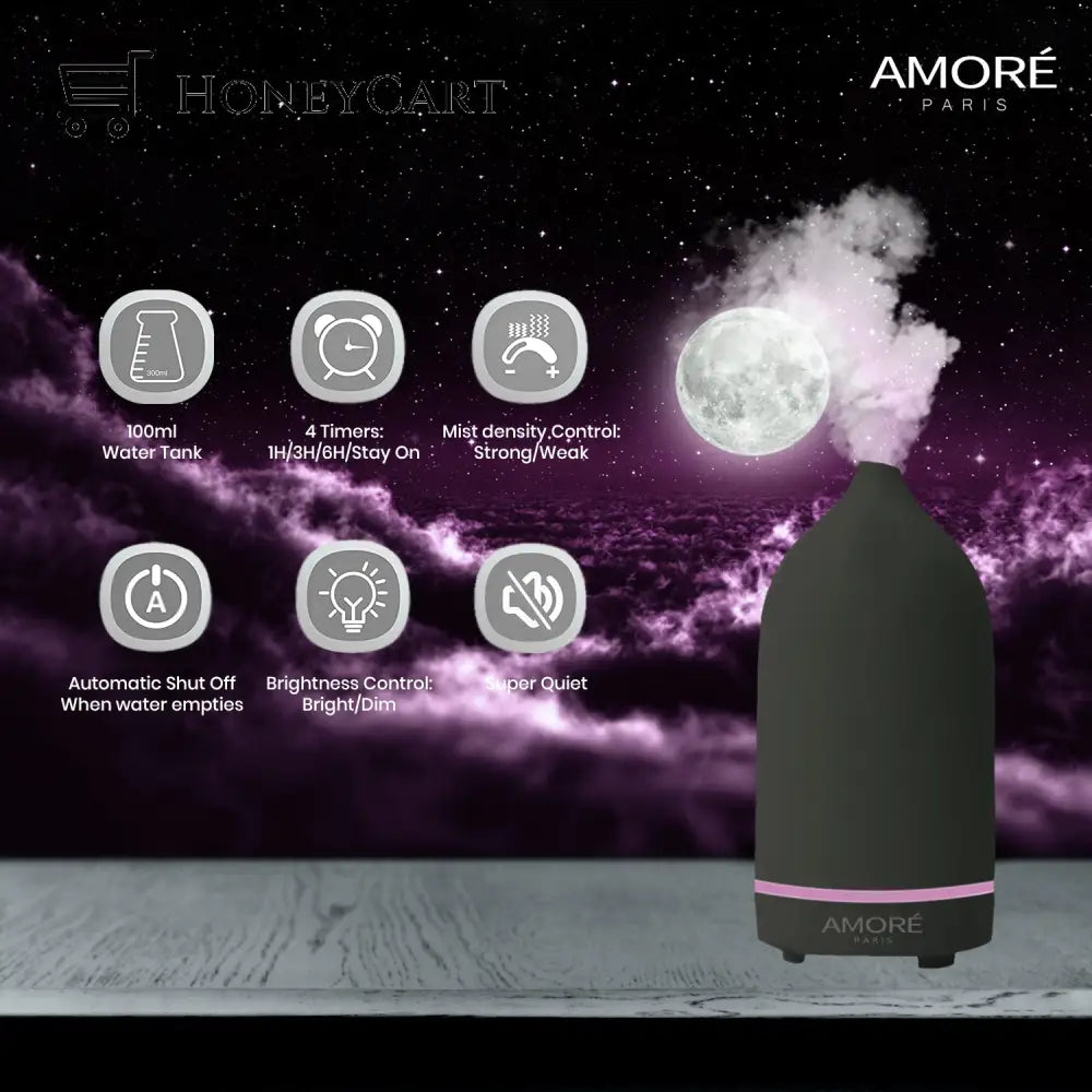 Ceramic Ultrasonic Aromatherapy Essential Oil Diffuser Wellness
