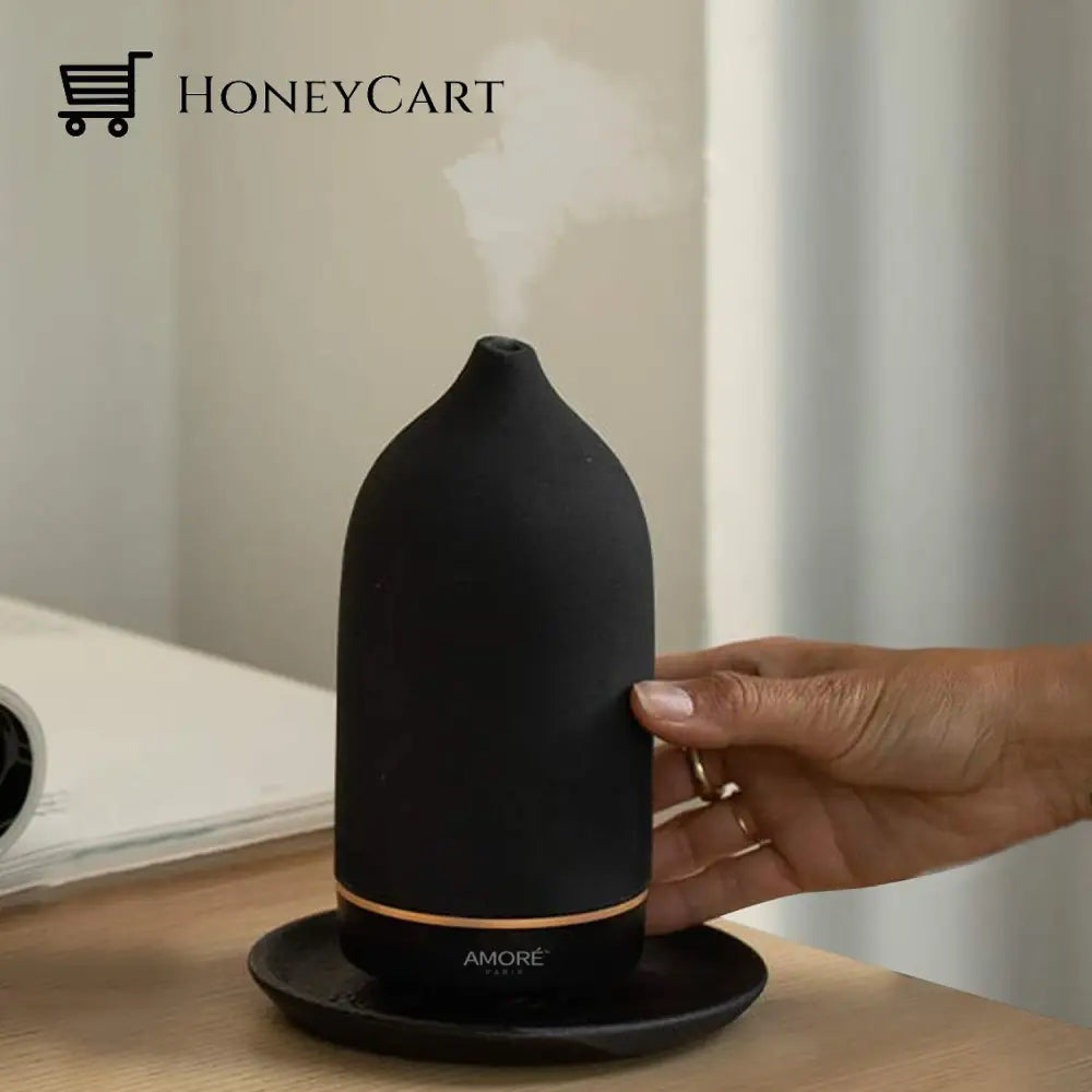 Ceramic Ultrasonic Aromatherapy Essential Oil Diffuser Wellness