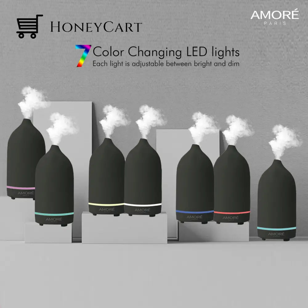 Ceramic Ultrasonic Aromatherapy Essential Oil Diffuser Wellness