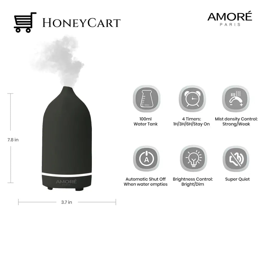 Ceramic Ultrasonic Aromatherapy Essential Oil Diffuser Wellness
