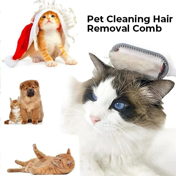 Multifunctional Pet Hair Removal Comb with Water Tank