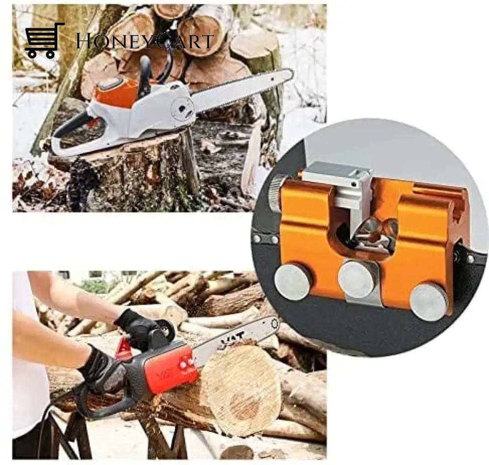 Chainsaw Chain Sharpening Jig