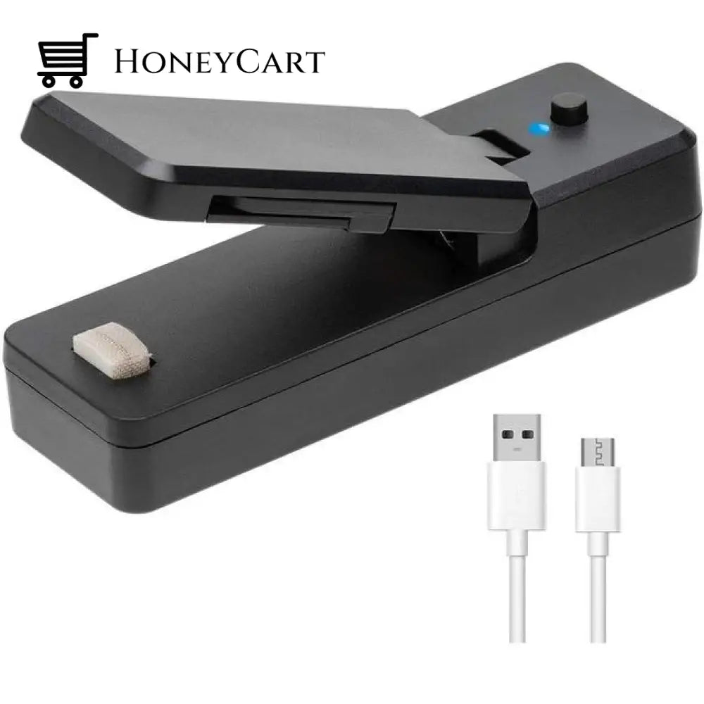 Chargeable Usb Bag Sealer Black-Usb Chargable Seal Stamps