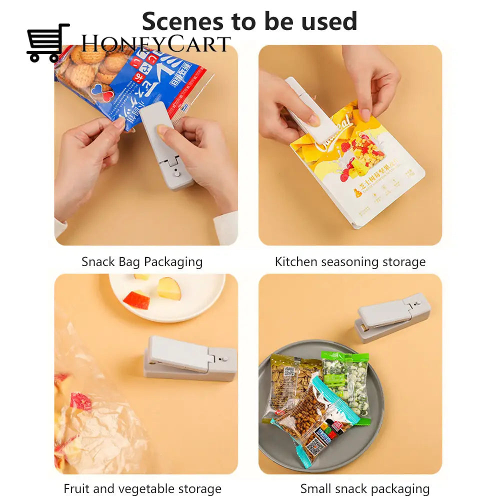 Chargeable Usb Bag Sealer Seal Stamps