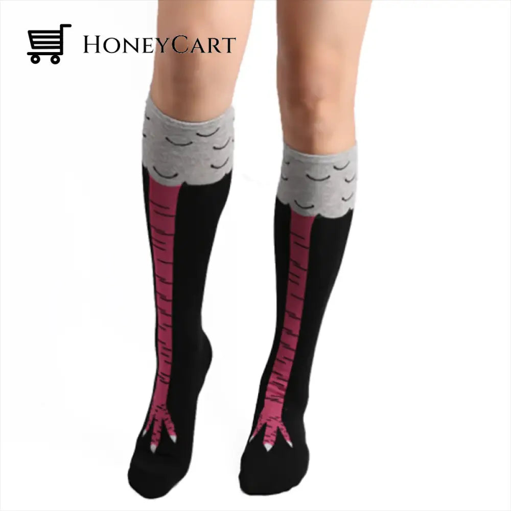 Chickn Feet Sox Pink / Calf Tool